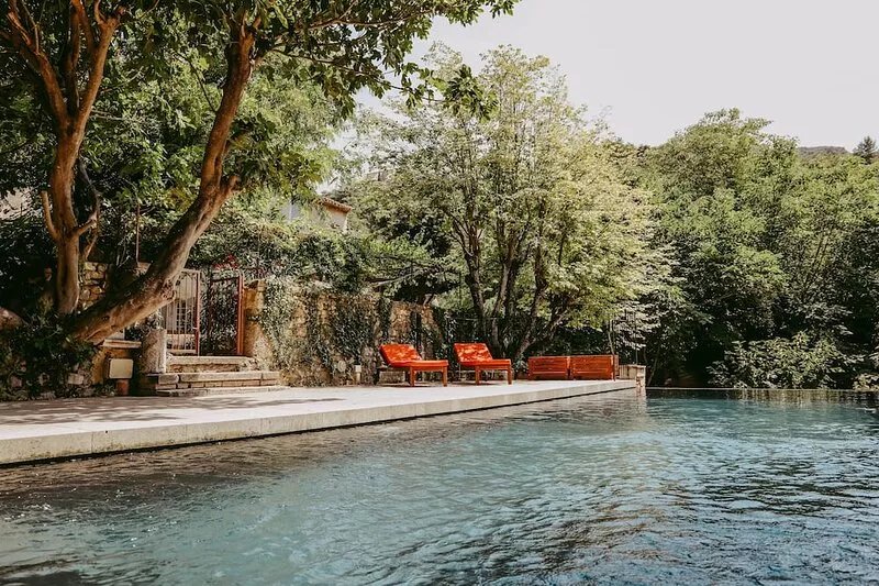 18th century village house in Oppède le Vieux with swimming pool