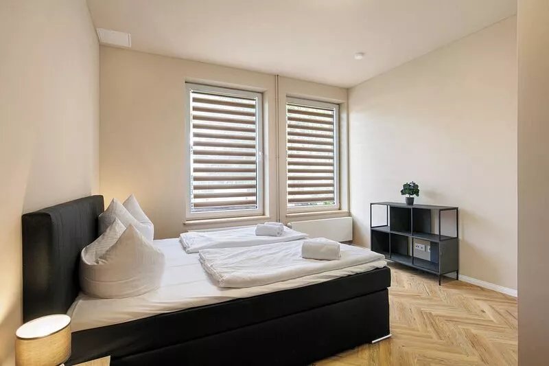 Apartment In A Hotel "Hotel Zur Panke Wohnung 5" with Shared Terrace and Wi-Fi
