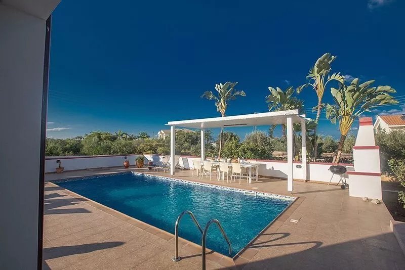 Protaras Holiday Villa AP271 -  3BDR Villa with Pool, a 2 minute drive to