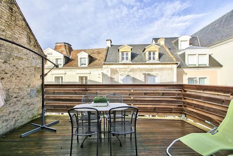 L'Annexe - Terrace apartment 100m from the beach