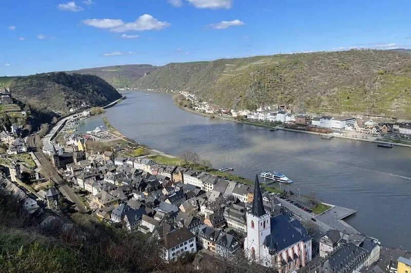 Gemütliche Fewo, Ruhige Lage Direkt Über dem Rheintal Gegenüber der Loreley