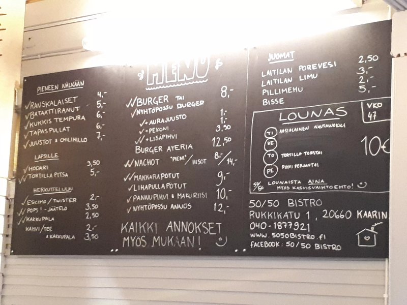 50/50 Bistro