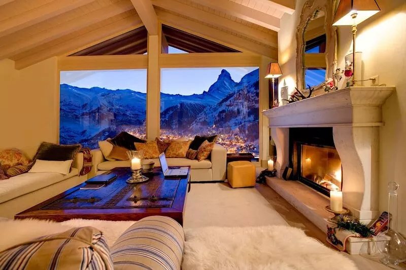 CHALET GRACE - CATERED 5 BEDROOM SKI CHALET - STAFF INCLUDED - Matterhorn Views