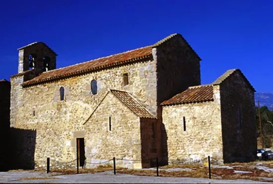 Iglesia romanica de Sant Vicenc d'Obiols