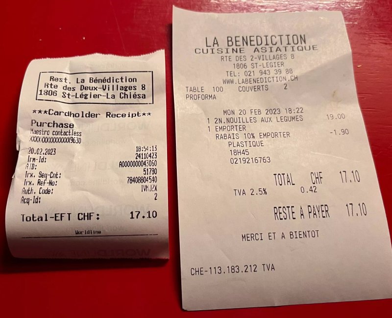 La Benediction Cuisine Asiatique