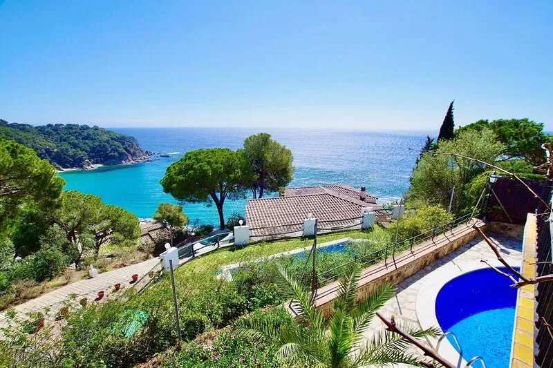 V&V LLORET-Villa Mediterrania: panoramic sea views, 120m. Canyelles beach