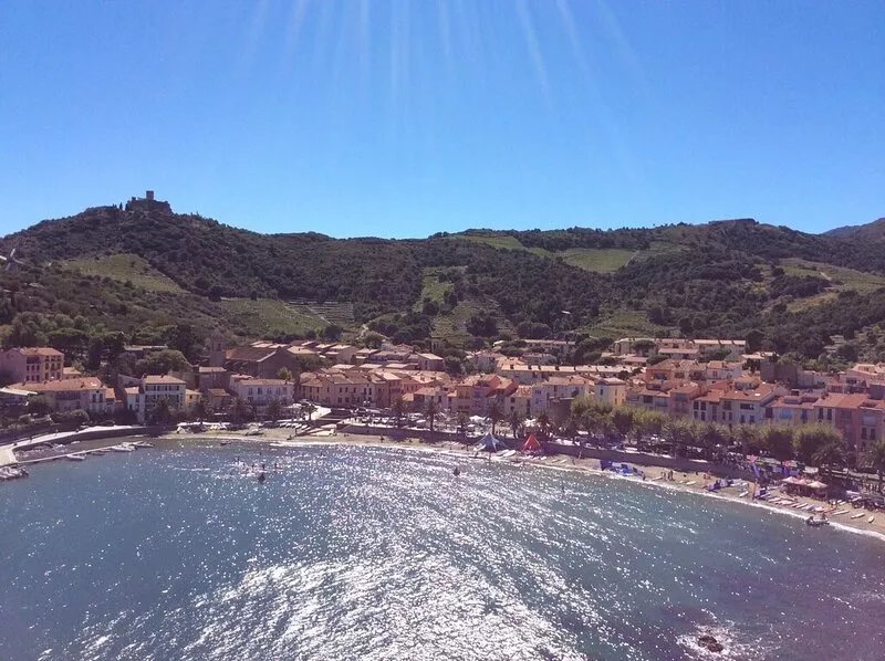 Collioure apartment with large sunny terrace - Air conditioning - Private