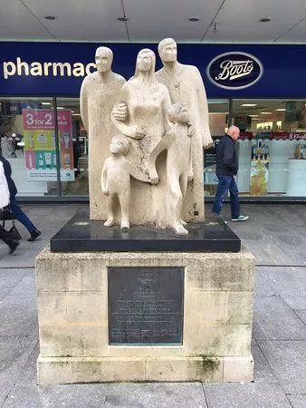 Year of the Pedestrian Statue