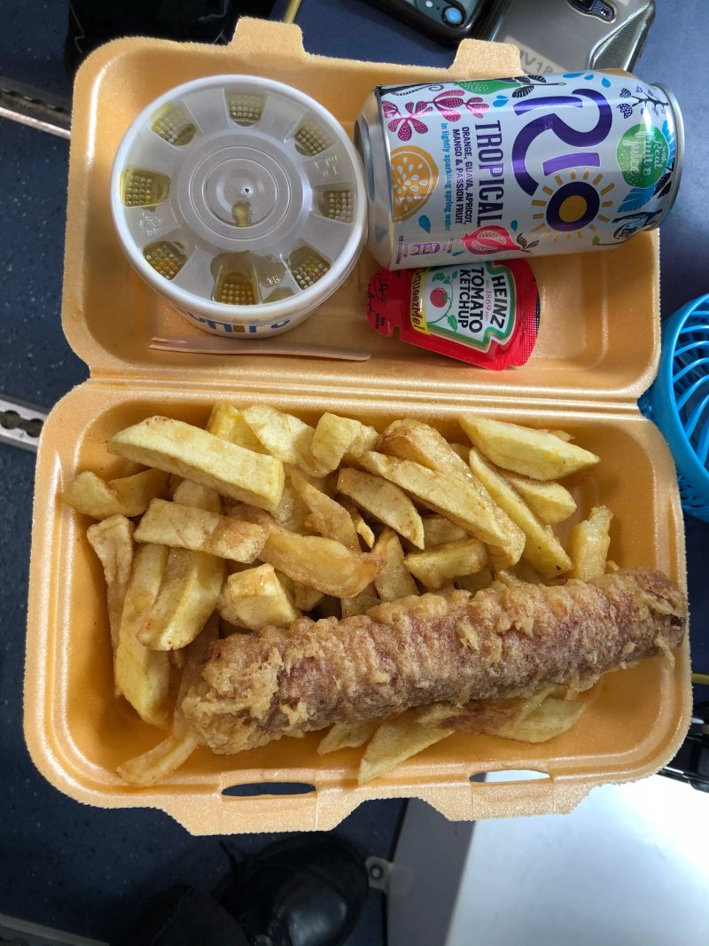 The Flaming Fryer Fish & Chips