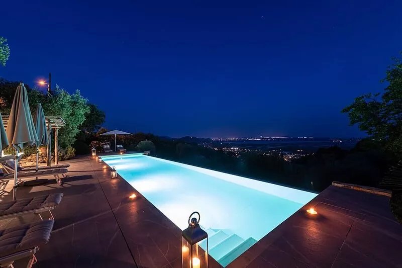 Top cottage with sea view and pool in Tuscany 8 people, Poolhouse on request +2