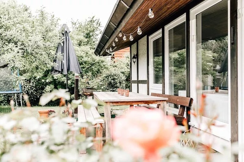 Blomsterhus, a pearl in the middle of the Altes Land on the Elbe