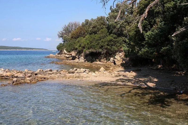 One bedroom apartment with balcony and sea view Supetarska Draga - Gonar, Rab