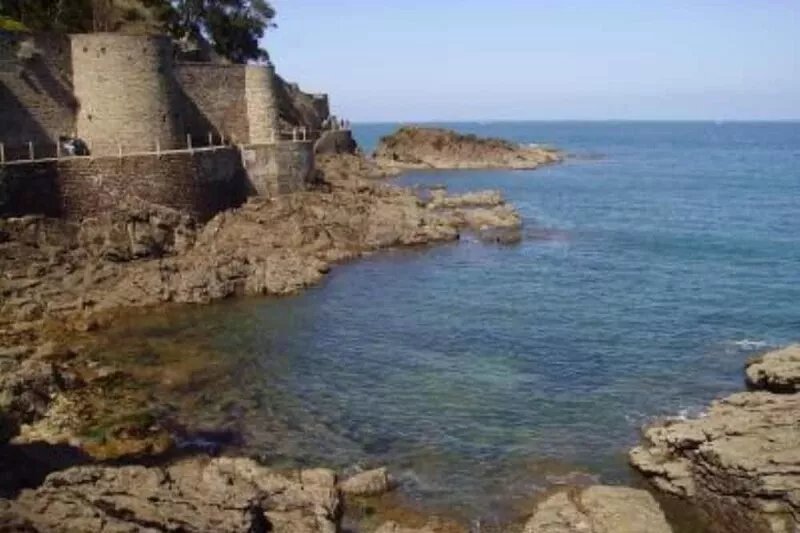 LAVENDER Cottage in DINARD facing St-MALO, scented GARDEN, 2 steps BEACH, shops