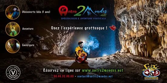 Antre 2 Mondes - Speleologie Vercors
