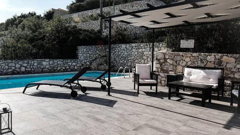 Evreti Villa in peaceful traditional village near Fiscardo