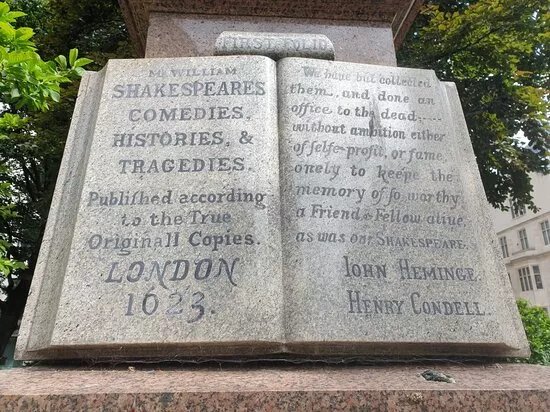 John Heminges and Henry Cordell Memorial