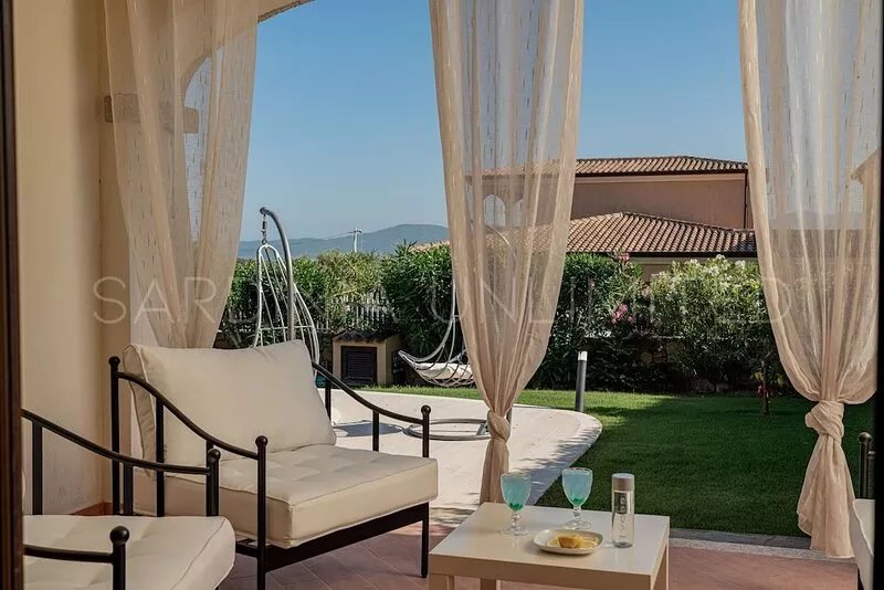 Villa Càrula: Private swimming pool near Lu Impostu