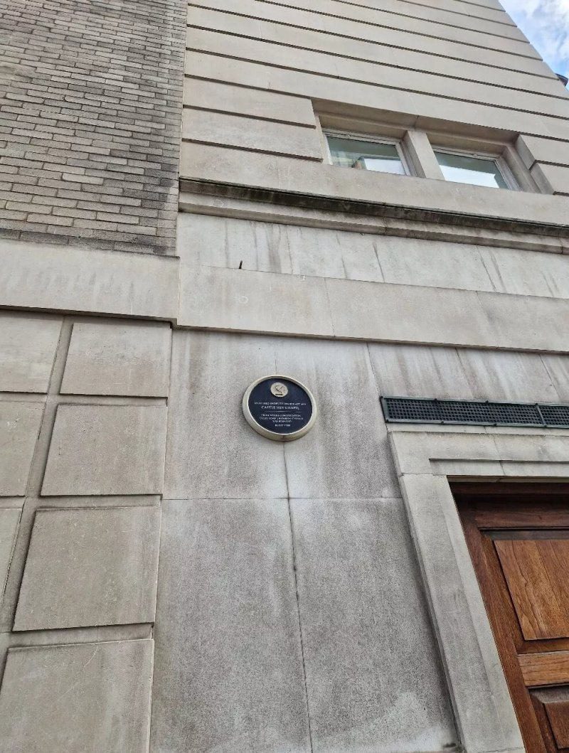 Castle Hey Chapel Blue Plaque