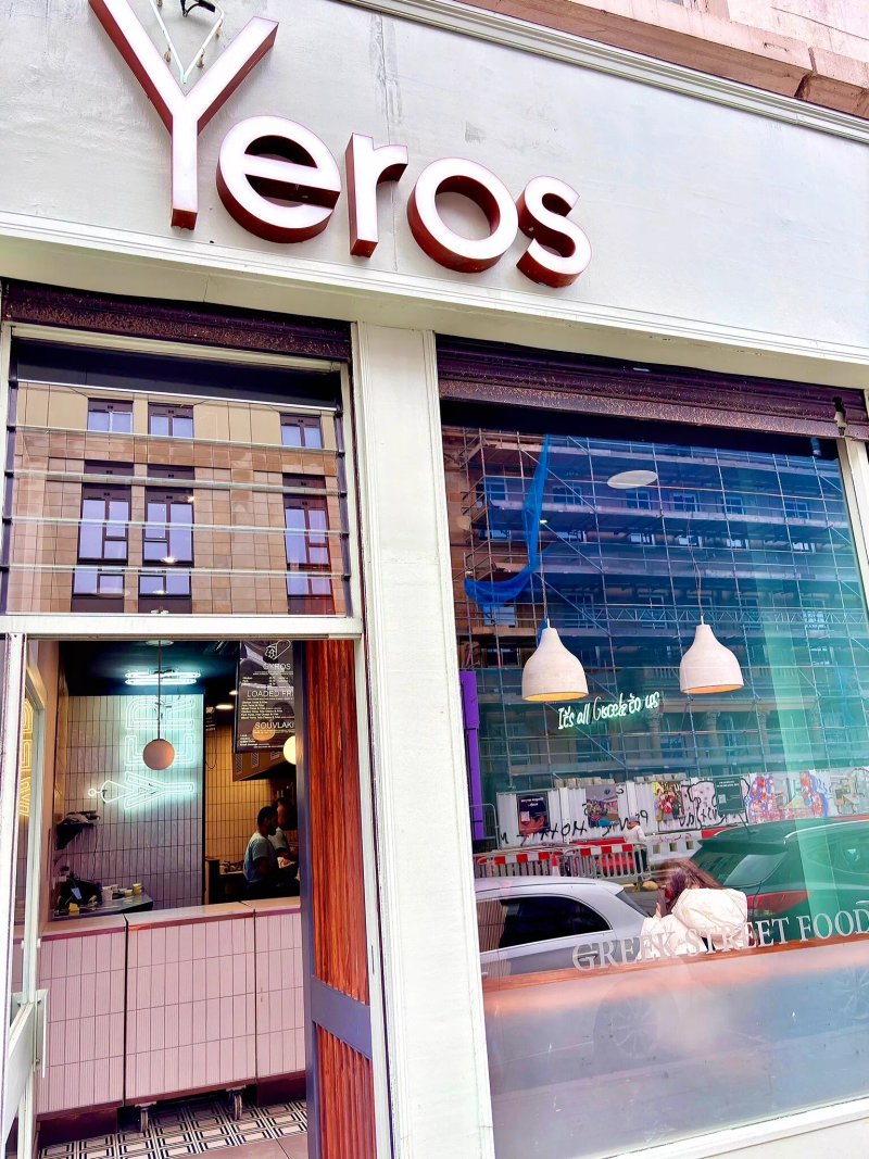 Yeros Greek Street Food Glasgow