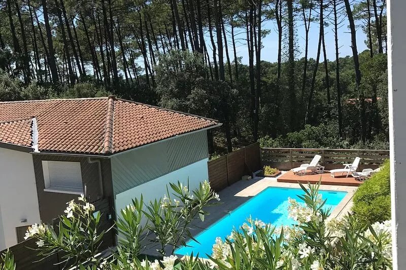 Maison entre Mer Golf Piscine-6 bicycles loan