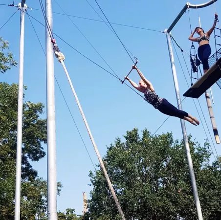 Gorilla Circus - Flying Trapeze School