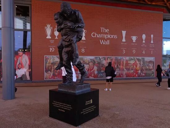 Bob Paisley & Emlyn Hughes Statue