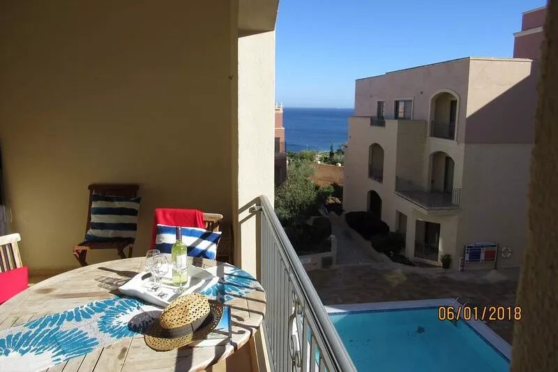 Family friendly apartment in Tas Sellum complex in Mellieha Bay