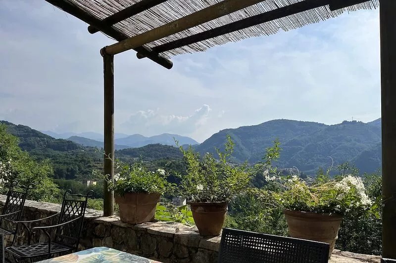 Beautiful Three-Story Stone Farmhouse Near Lucca, Tuscany