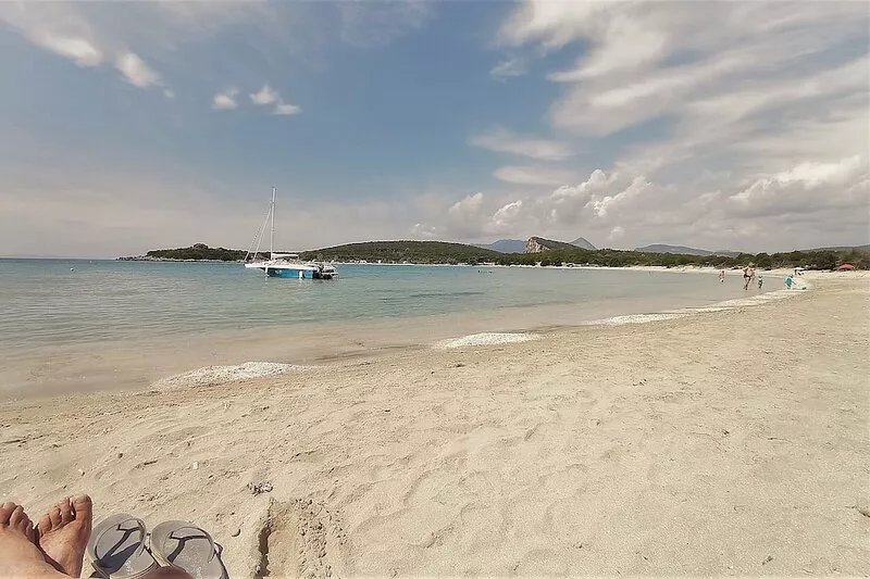 Kanali-Villa-Sofia. Just on the beach, Sleeps 6, Wi-Fi, A/C , Family-friently