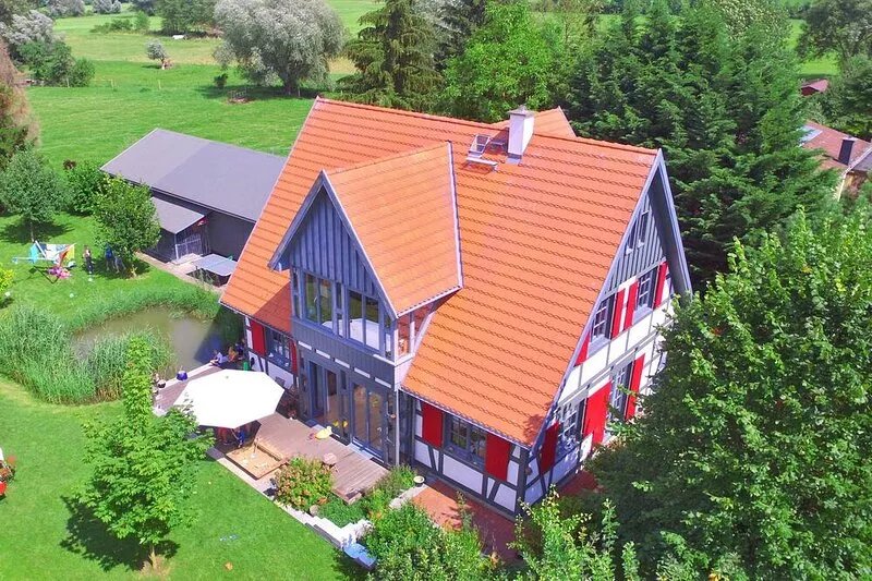 Tudor style house overlooking the lake for families and groups up to 17 persons