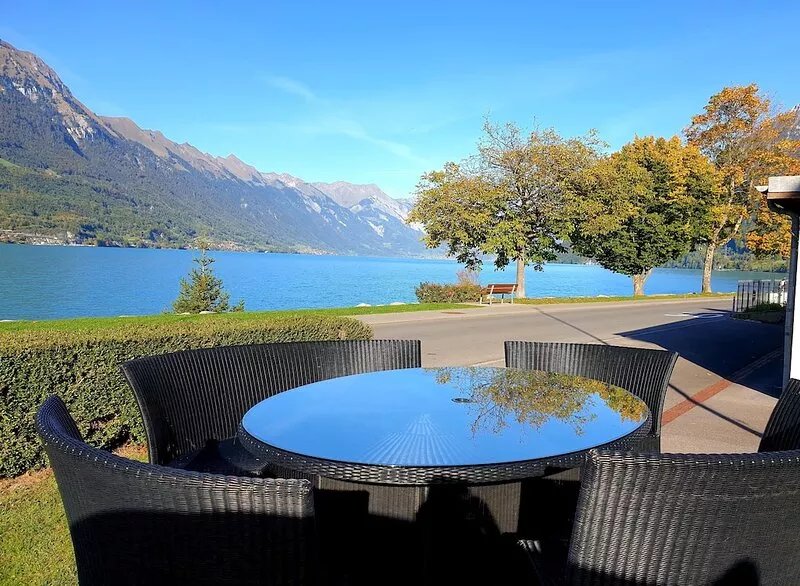 Apartment 1.  Lakeside property.   Amazing Views, balcony & garden.