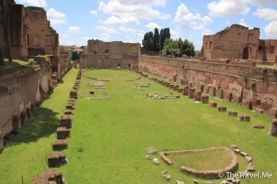 Palace of Domitian (Domus Flavia)