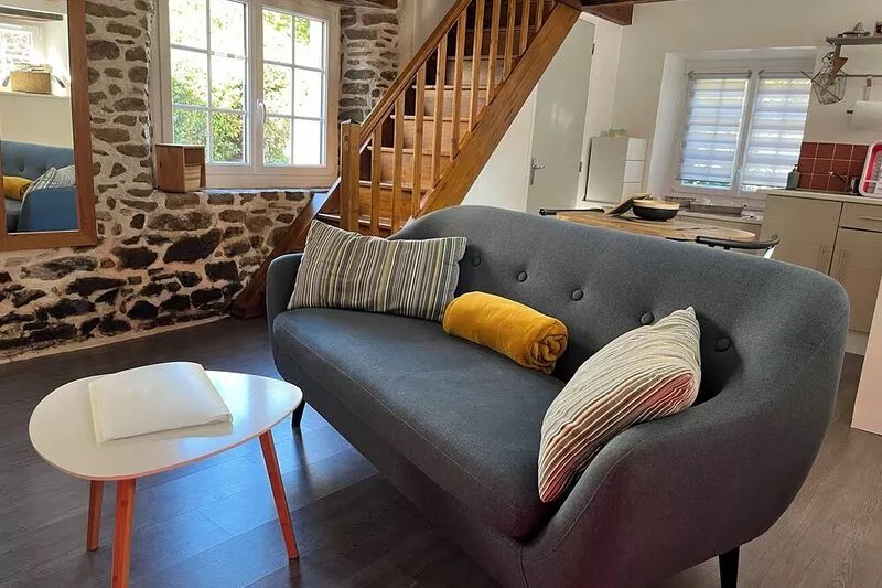 La Petite Quinoise, Cosy quiet location with parking, near St Malo, Mont St