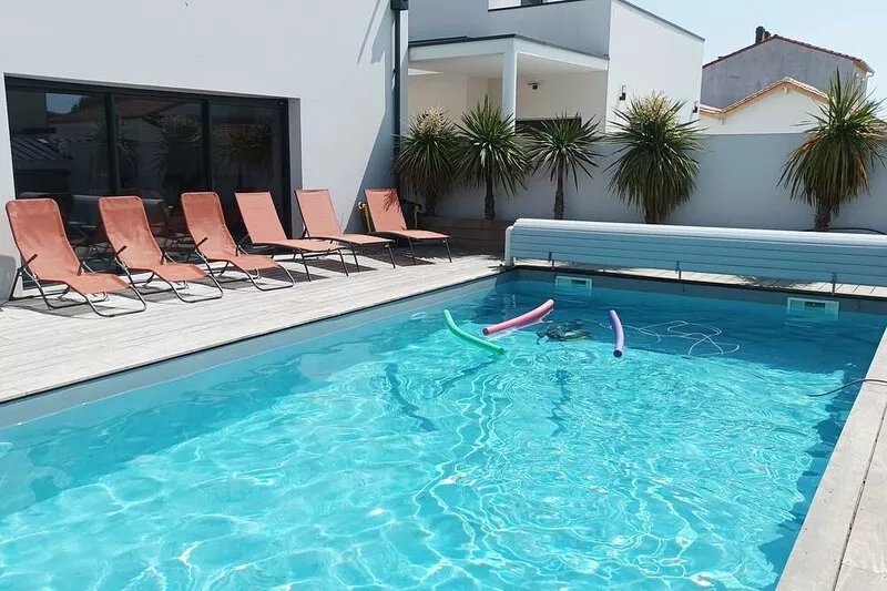 House Royan 8 people Private pool heated in summer - Plage de Pontaillac