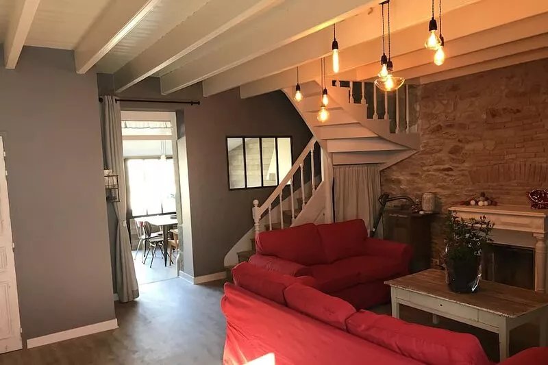 Small fisherman's house in the town center, 2 minutes' walk from the port and