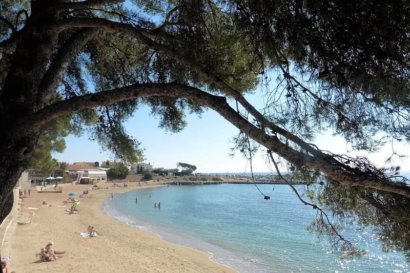 wonderful allround view  on S. Tropez bay