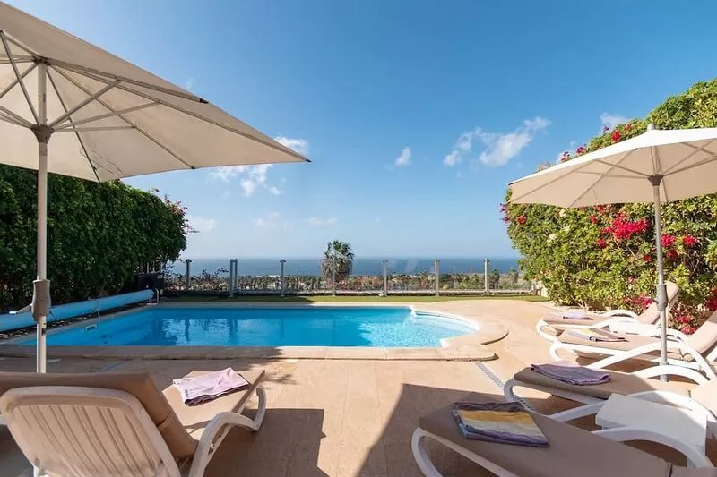 Luxury Villa  with Private Pool and Magnificent Sea views  in Costa Adeje Golf