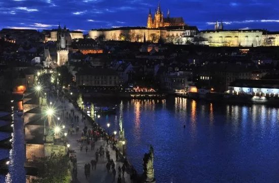 Prague Sunset and Twilight Photo Walking Tour