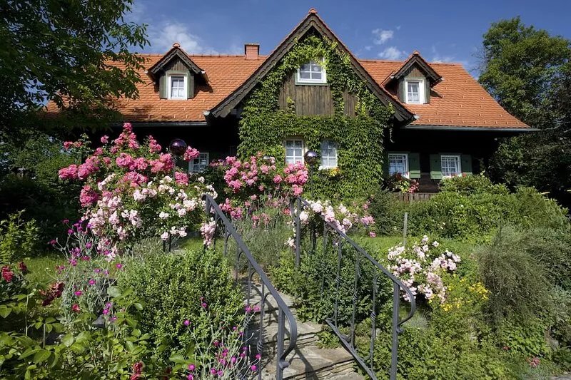 an earthly paradise on a south-east Styrian hill