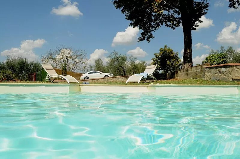 Villa on the Tuscan hills near Florence