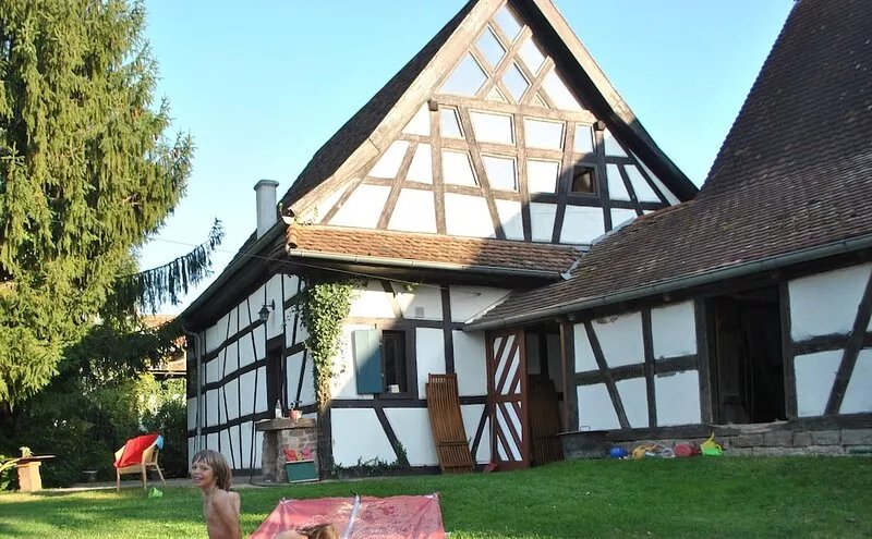 Dreamy half-timbered house
