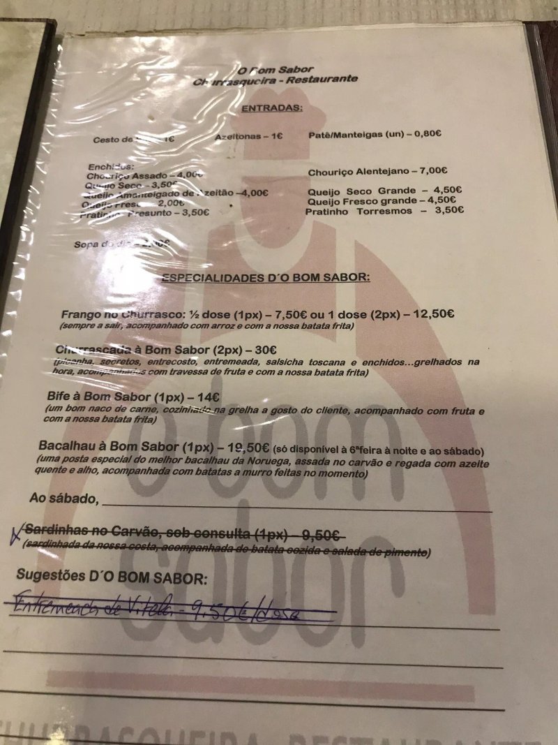 O Bom Sabor Churrasqueira Restaurante