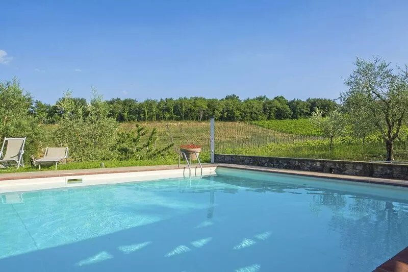 Lovely apartment in villa for 2 guests with A/C, pool, WIFI, TV, terrace, pets
