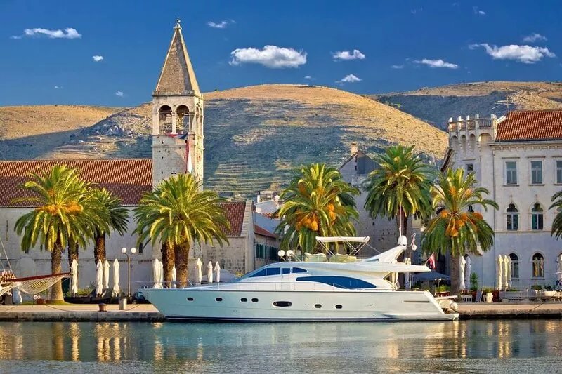 Apartment in Trogir with Seaview, Balcony, Air condition, WIFI (5055-2)