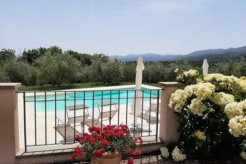 Private Villa with WIFI, A/C, private pool, TV, terrace, panoramic view, close