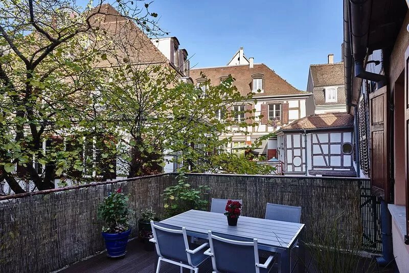 Apartment with terrace, in the heart of Colmar