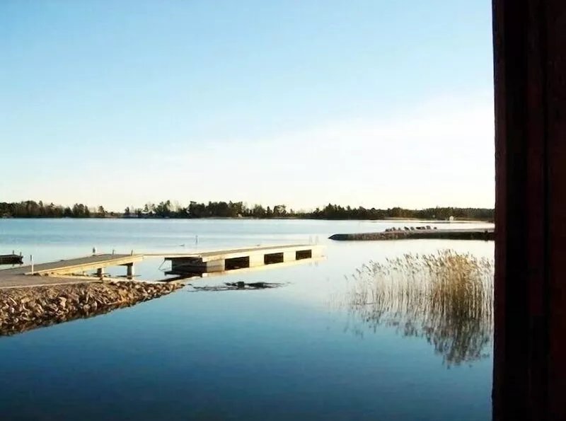 Boathouse in Mellerud marina with all conveniences