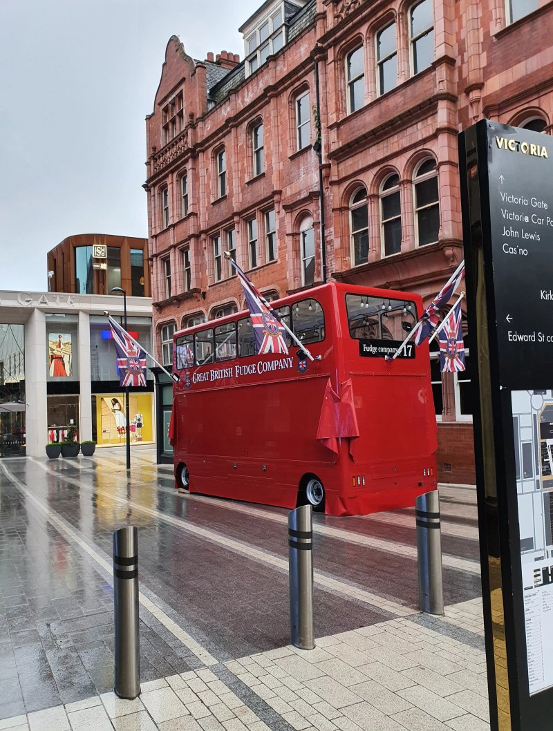 Great British Fudge Company Bus