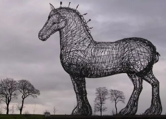 The Heavy Horse Sculpture