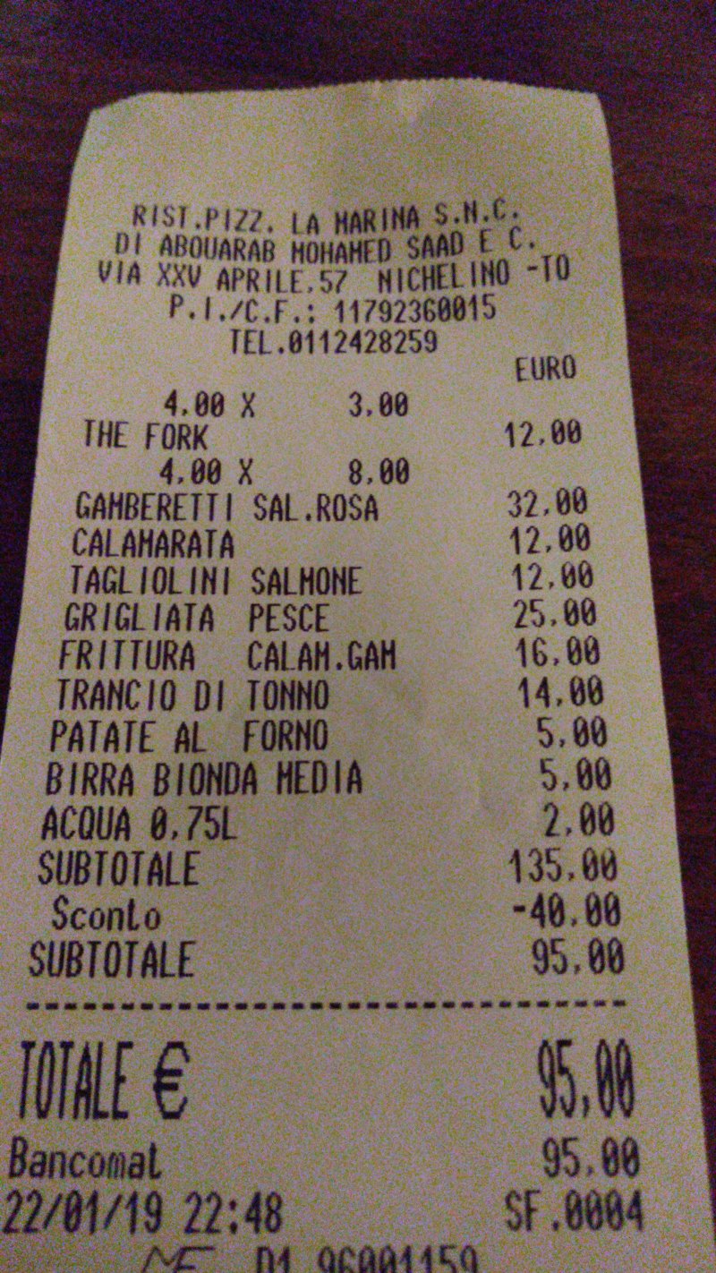 Ristorante Pizzeria La Marina